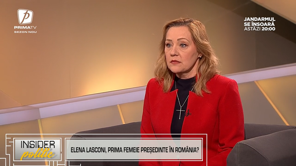 VIDEO - Elena Lasconi vorbeşte despre o guvernare de dreapta în cazul în care va ajunge preşedinte. Critici la adresa călătoriilor de lux ale lui Iohannis. Ce spune despre Nicuşor Dan