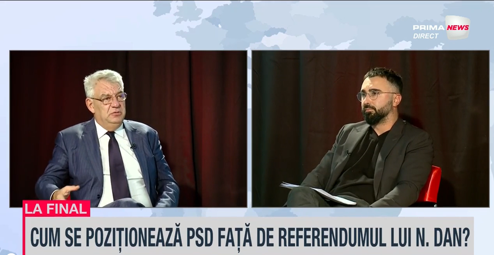 VIDEO - Referendumul din Capitală. Tudose: Nicuşor Dan se poziţionează ca fiind adevărat lider al Opoziţiei. Scandalul planşeului de la Unirii