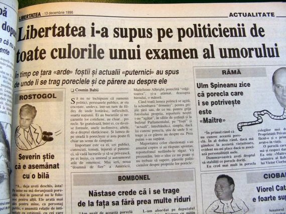 DIN ARHIVĂ. De unde credeau aleşii că le vin poreclele. Năstase despre "Bombonel": "cred că vine de la faptul că nu am riduri"