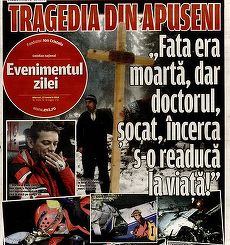 PRESA DE AZI. Ziarele de azi, pagini întregi de spre accidentul aviatic. Doar România liberă nu deschide cu avionul prăbuşit. Titlurile de pe prima pagină.