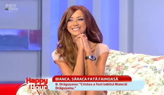 MEDIATIZAŢII. Bianca Drăguşanu şi Laurenţiu Reghecampf, cele mai multe apariţii în presă
