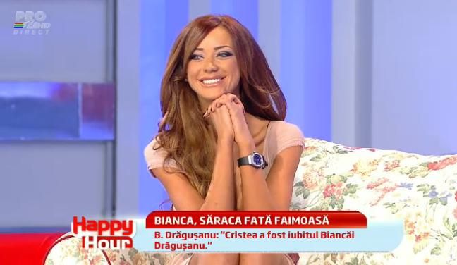 MEDIATIZAŢII. Bianca Drăguşanu şi Laurenţiu Reghecampf, cele mai multe apariţii în presă