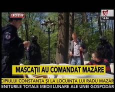 BURTIERA ZILEI. Mascaţii au comandat Mazăre