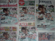 PRESA DE AZI. Lidl a luat prima pagină a ziarelor. Reclama la magazin apare în cinci ziare