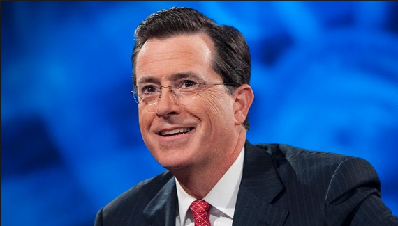 Stephen Colbert va prezenta "Late Show" în locul lui David Letterman, din 2015