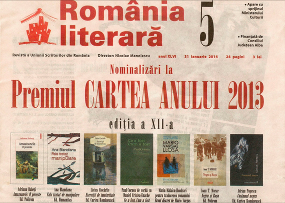 Guvernul finanţează 24 de reviste, între care România literară şi Cultura, cu peste 248.000 de euro