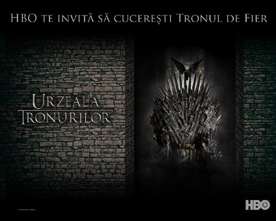 Tronul de Fier din Urzeala tronurilor ajunge în România
