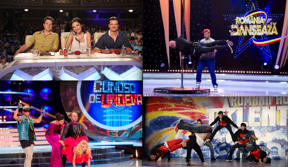 Weekendul finalelor: Românii au talent, Te cunosc de undeva şi România dansează