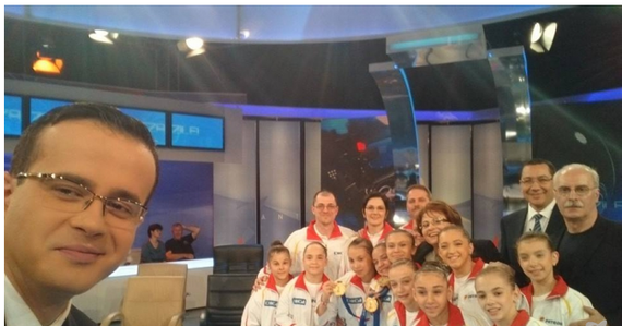 CNA, sesizat pentru emisiunea Antenei 3 cu Ponta şi gimnastele din lotul naţional