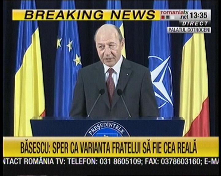 Basescu Romania TV