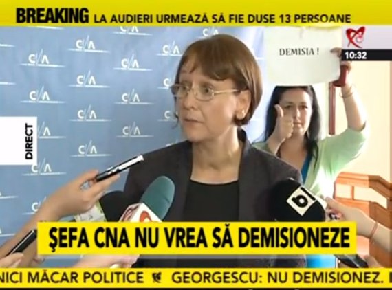 PNL cere demisia "de urgenţă" a preşedintei CNA, Laura Georgescu