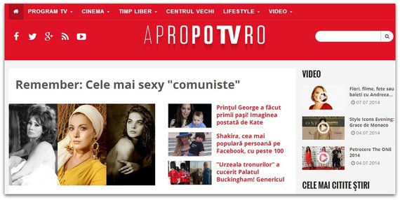 Mediafax Group renunţă la protvmagazin.ro şi apropo.ro şi lansează apropotv.ro