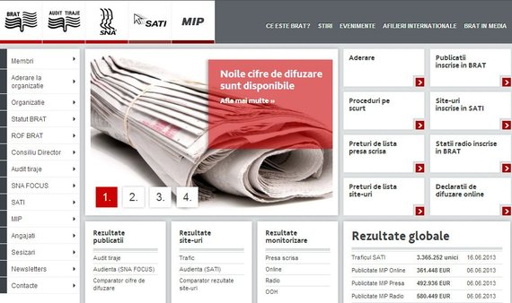 BRAT va măsura audienţa presei scrise şi cea online în mediul rural