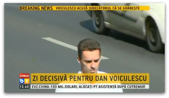 UPDATE. Mircea Badea, în sala de judecată la procesul lui Dan Voiculescu. Mihai Gâdea a venit în jurul orei 13.00 la Curtea de Apel