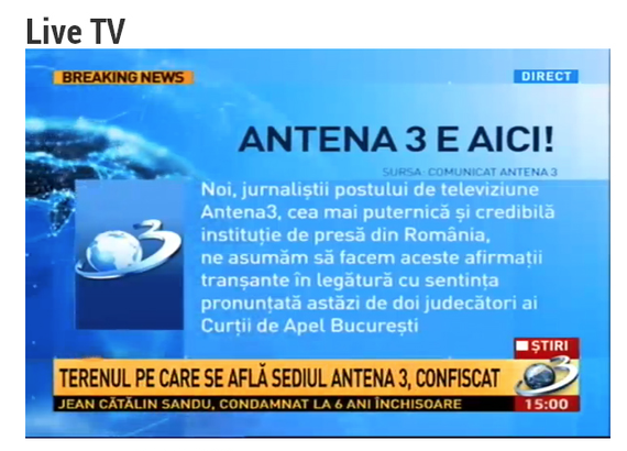 Echipa Antena 3: "noi rămânem să ducem până la capăt bătălia cu nedreptăţile, ticăloşia, derapajele dictatoriale, spre a-i apăra pe toţi cei fără de apărare"