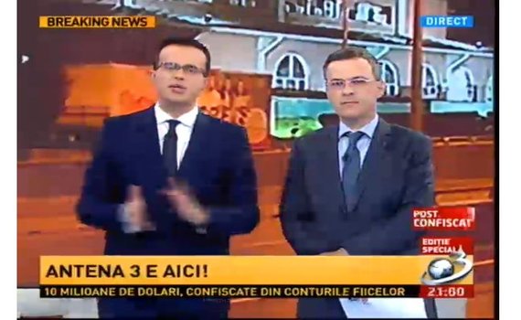 GALERIE FOTO. Antenele, victimizare în direct, pe Antena 1 şi pe Antena 3. Cronica unei emisiuni în care toate vedetele au fost scoase la apărare