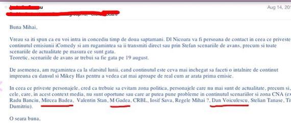 Mihai Bendeac, dovezi care arată ce trebuia să EVITE pe post: Radu Banciu, CRBL, Mircea Badea, Dan Voiculescu şi Stelian Tănase