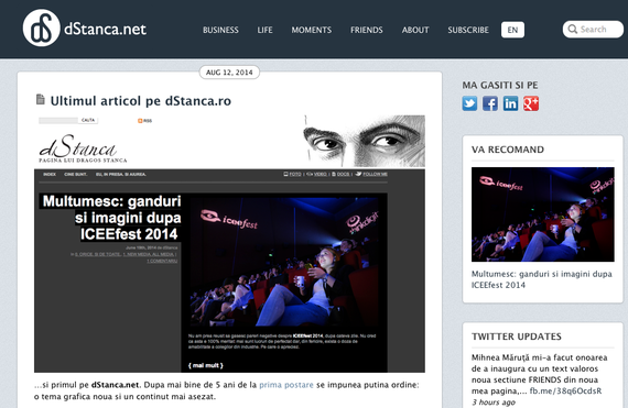 Dragoş Stanca se mută de pe .ro pe .net. De ce?