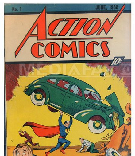 O copie rară a primei reviste cu Superman, vândută cu 3,2 milioane de dolari într-o licitaţie online