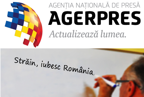 Agerpres lansează proiectul editorial „Străin, iubesc România”
