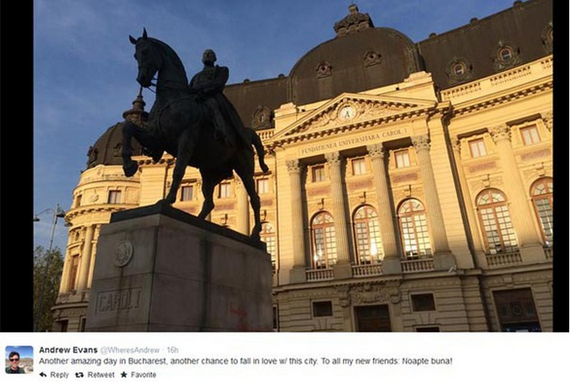 Imagini din Bucureşti şi România rurală, promovate de un reporter National Geographic, pe Twitter