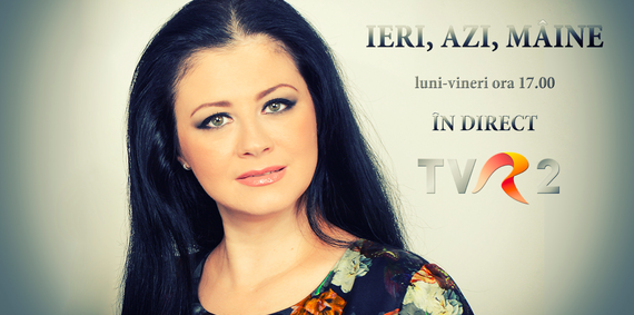 Corina Dănilă a revenit în televiziune. Fosta vedetă de la Acasă realizează emisiunea "Ieri, azi, mâine", la TVR 2