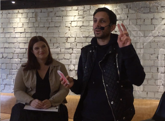 VIDEO. Magicianul Dynamo, adus de Discovery la Bucureşti. Câteva trucuri în faţa ziariştilor