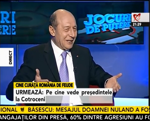 Câţi români s-au uitat când Băsescu a spus că Ponta a fost ofiţer acoperit