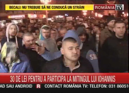 România TV, ploaie de mesaje anti Iohannis, după protestele din ţară. Burtierele rulează în buclă de zeci de ori pe oră