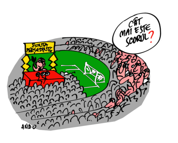 ANDOgrafia zilei a revenit pe TVR 1 din 10 noiembrie. Videocartoon-ul lui ANDo, difuzat de patru ori pe săptămână