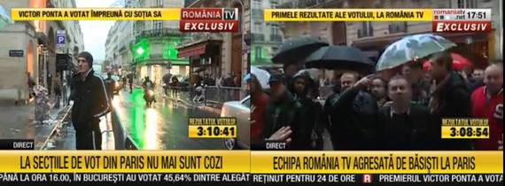 Tentativa de manipulare ratată a România TV la Paris: au filmat cu camera cu spatele la coada de oameni