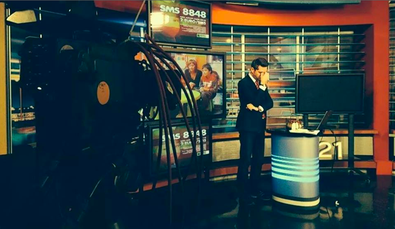 CAMPANIE ANTENA 1. Daniel Osmanovici a reuşit să stea 37 de ore în direct pentru o cauză nobilă, "Maraton pentru Kassandra"