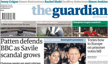 Redactorul-şef al The Guardian demisionează, după 20 de ani în această funcţie