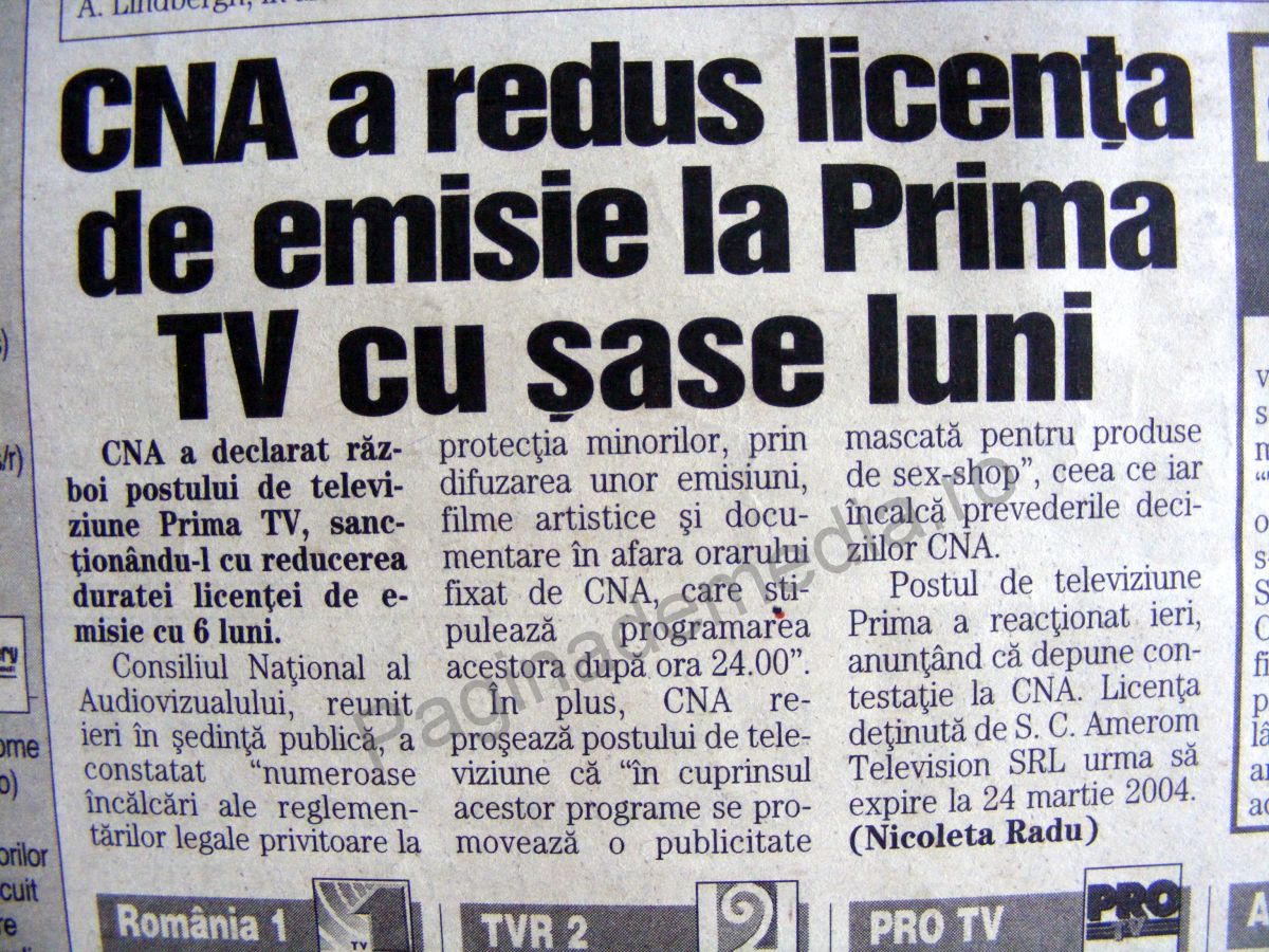 prima TV_Libertatea la inceputul anilor 2000