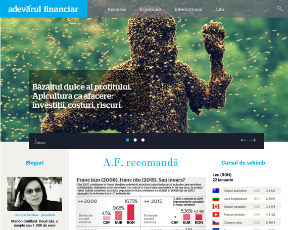 Adevărul Financiar, relansat pe online