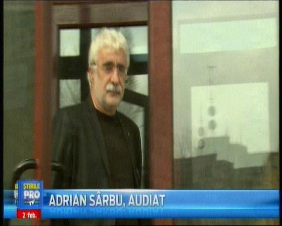 VIDEO. Adrian Sârbu, audiat din nou. A fost adus la Parchetul General pentru o declaraţie