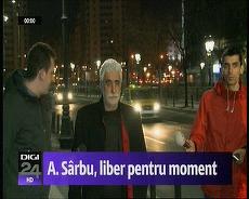 VIDEO. Adrian Sârbu, liber după expirarea celor 24 de ore de reţinere: "Tot ce am spus rămâne valabil"