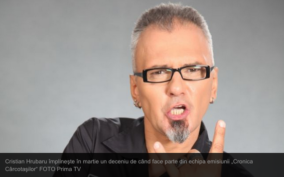 Cristian Hrubaru, noul prezentator al Cronicii Cârcotaşilor, în locul lui Alex Bogdan