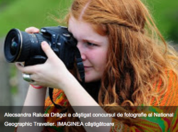 FOTO. Alecsandra Raluca Drăgoi a câştigat concursul de fotografie al National Geographic Traveller