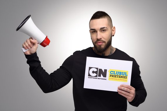 FOTO & VIDEO. Cartoon Network şi Telefonul Copilului, parteneriat împotriva fenomenului social-psihologic "bullying". Alex Velea susţine campania