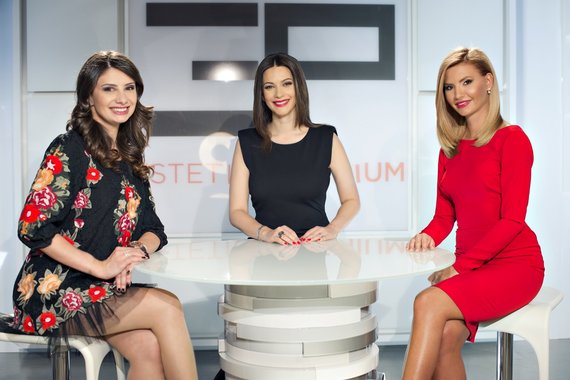 Andreea Berecleanu, producătoarea unei emisiuni despre frumuseţe, la Antena 1