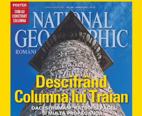 Columna lui Traian, în noul număr National Geographic