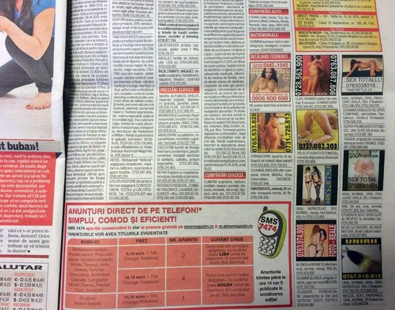 EFECTUL ANUNŢUL.RO: Libertatea a suspendat anunţurile prin care fetele îşi prezentau oferta de "clipe intime"