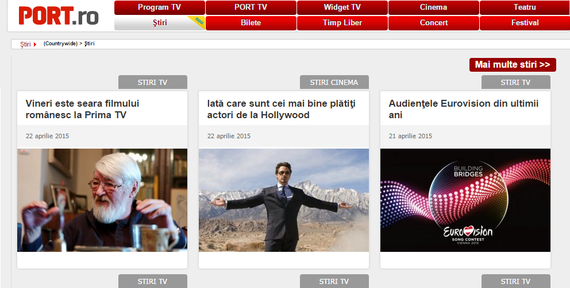 Port.ro şi-a lansat secţiune de ştiri