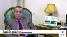 VIDEO. Teleshopping cu ambasadorul României la Praga. Un aparat "minune", vândut sub titulatura MAE