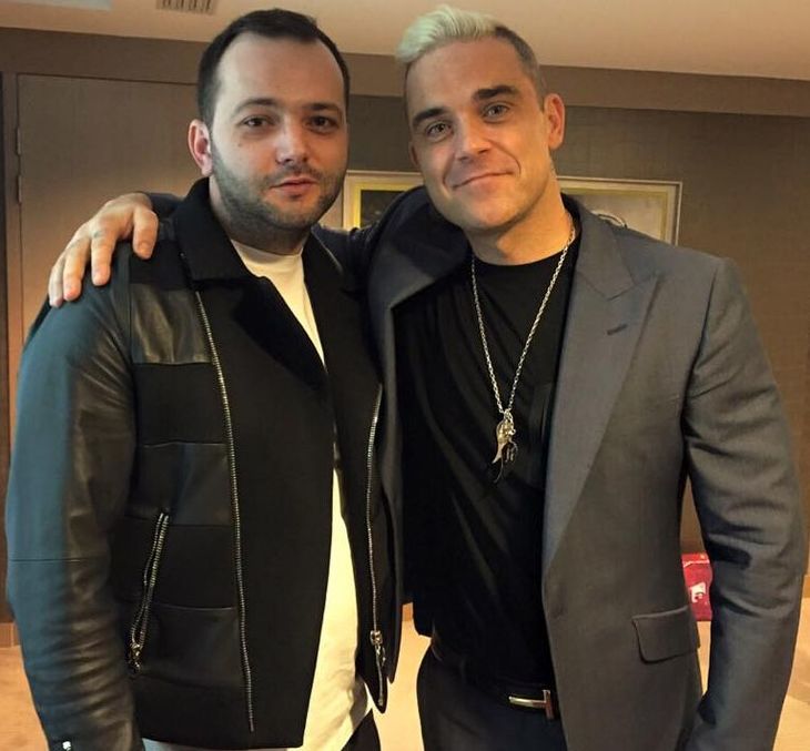 Mihai Morar si Robbie Williams