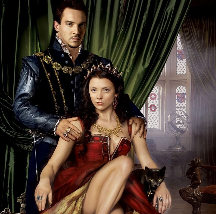 Jonathan Rhys Meyers as Henry VIII and Natalie Dormer as Anne Boleyn - Photo: Jonathan Hession/Showtime - Photo ID: tudors_gal2_drape_a_mem3