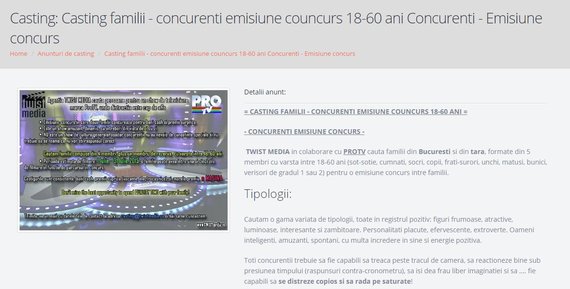 Pro TV pregăteşte pentru vară o emisiune-concurs cu familii. Ce se cere de la viitorii concurenţi. De program se ocupă Andreea Godeanu, fostul producător al lui Teo