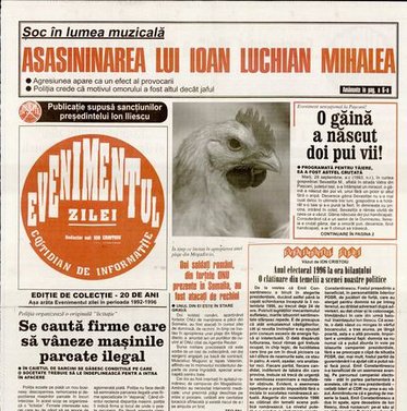 Evenimentul zilei împlineşte 23 de ani. Ziarul „strigă catalogul”: cine a lucrat la EVZ să ridice mâna