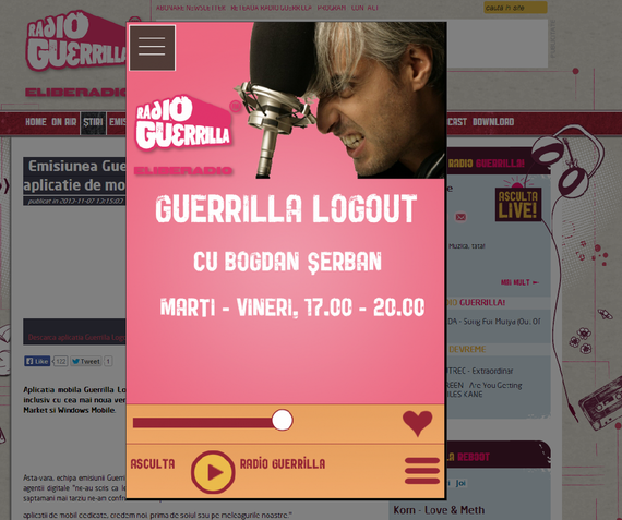 Decizie definitivă. Înalta curte a menţinut decizia CNA de retragere a licenţelor Guerrilla